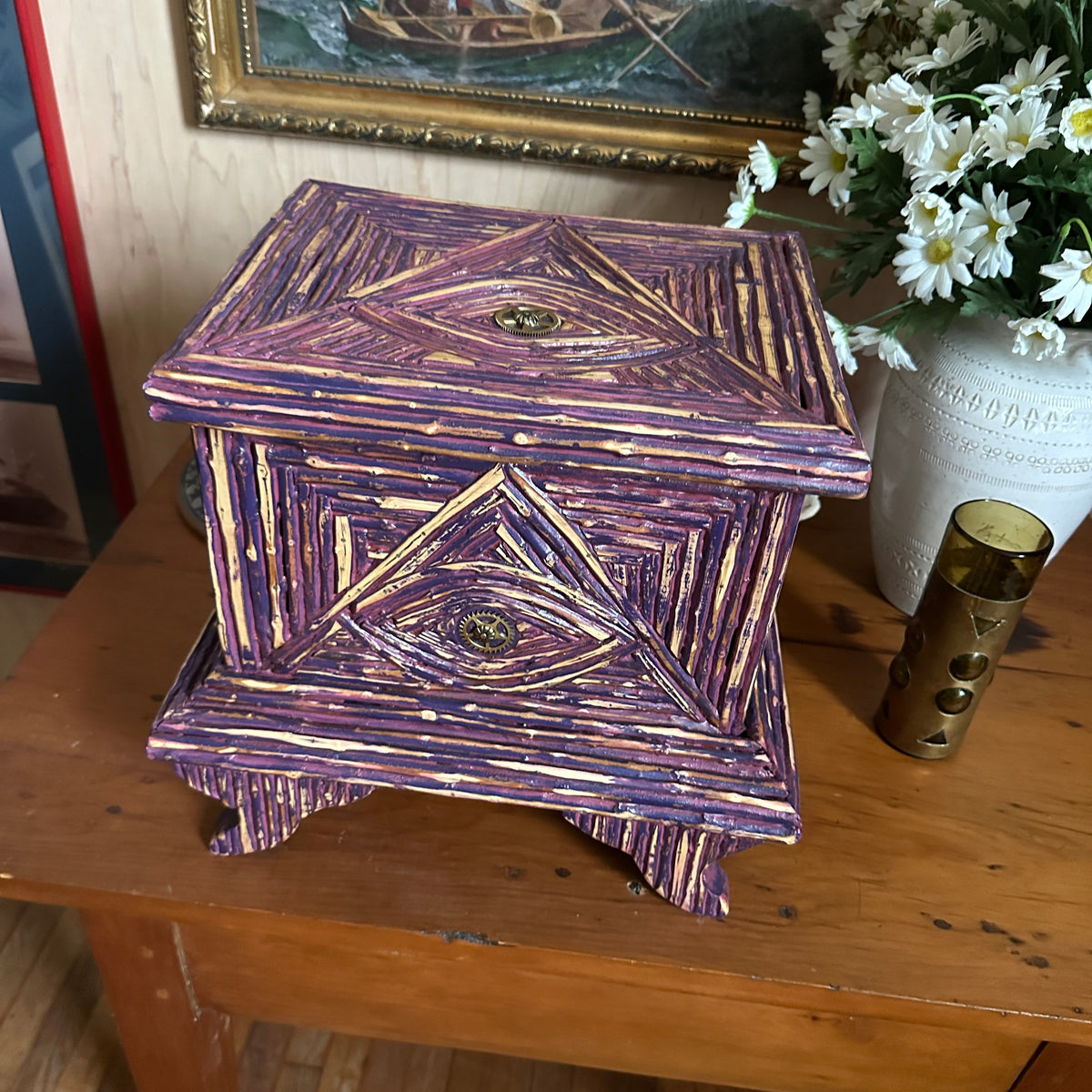 Folk Art Display Box