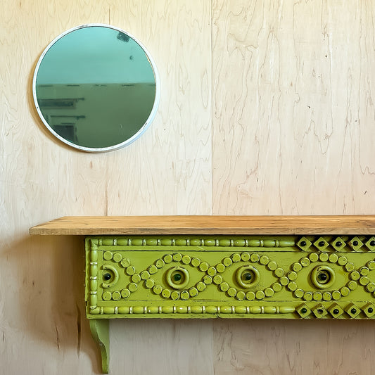 Folk Art Wall Box Ledge