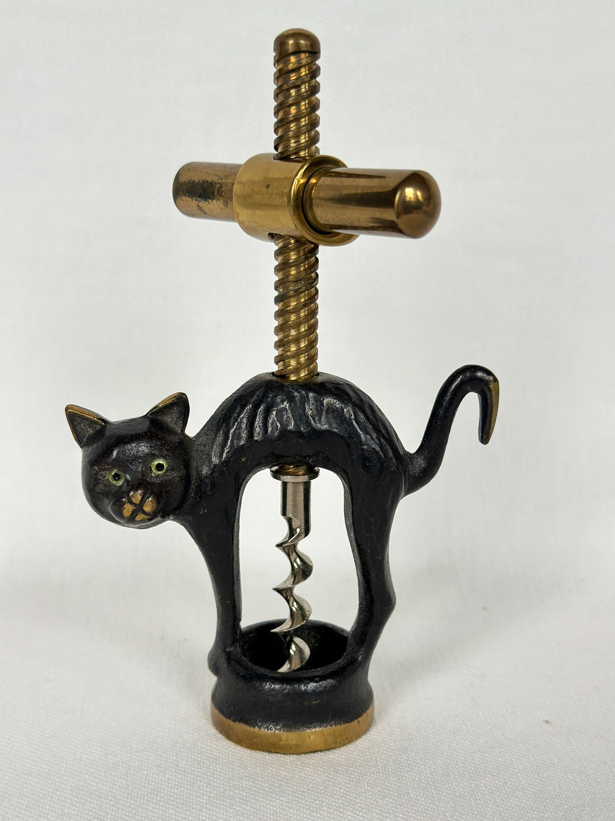 Walter Bosse Bronze Cat Corkscrew
