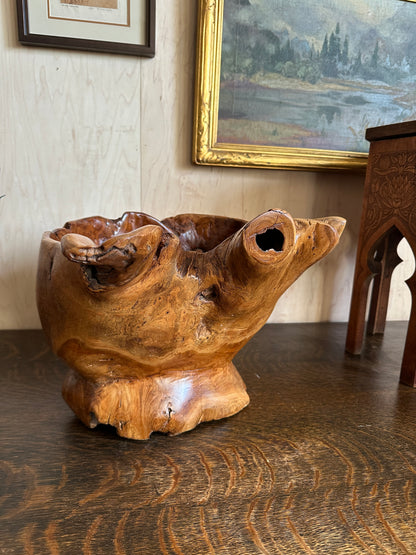 Organic Burl Bowl
