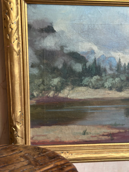 Gilt Framed Landscape