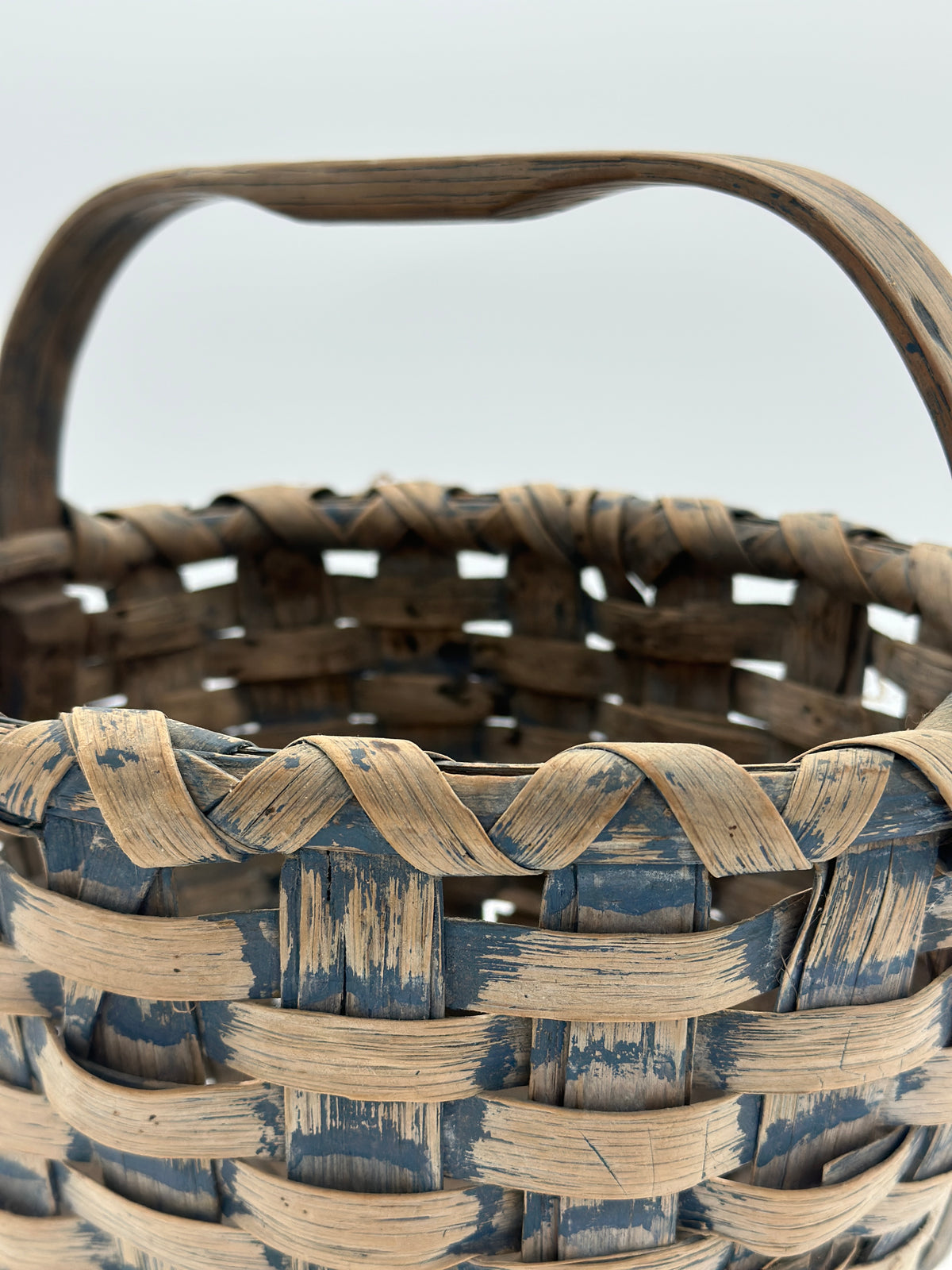 Blue Splint Basket
