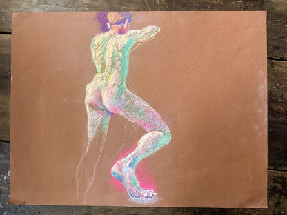 Pastel Rainbow Male Figure