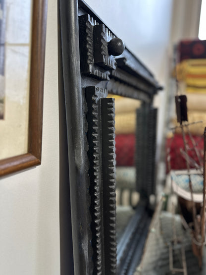 Folk Mirror Black