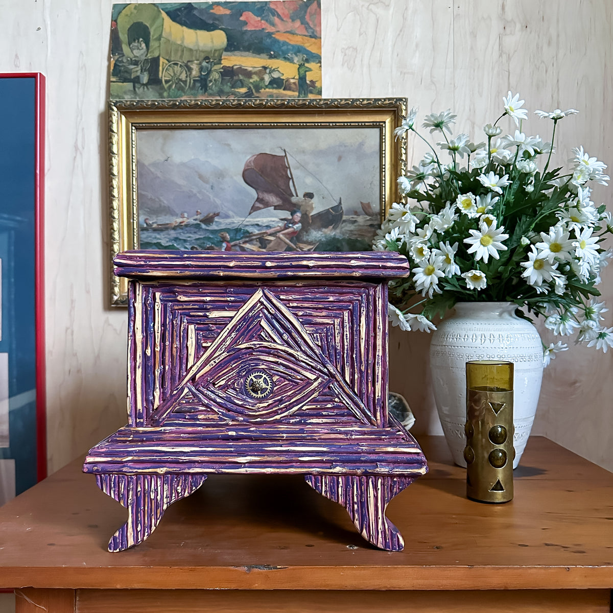 Folk Art Display Box