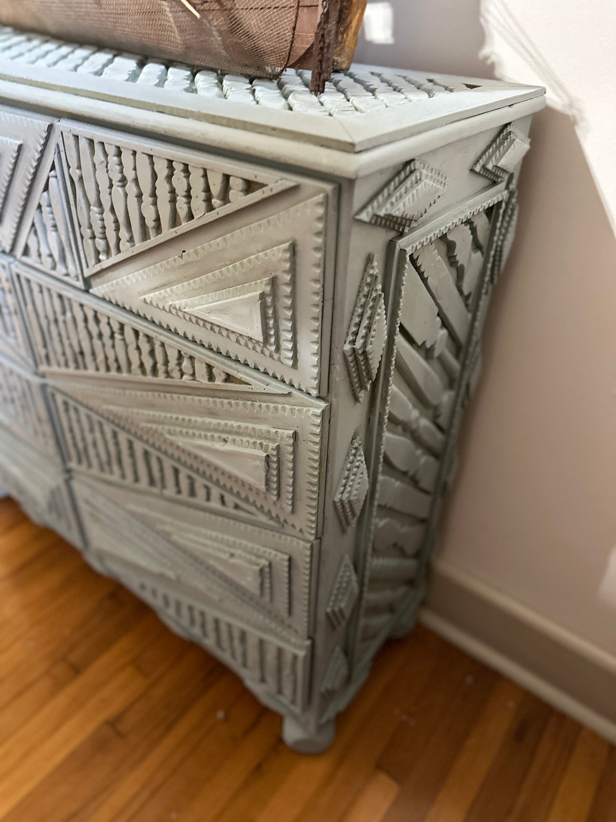 Artist Made Folk Chest