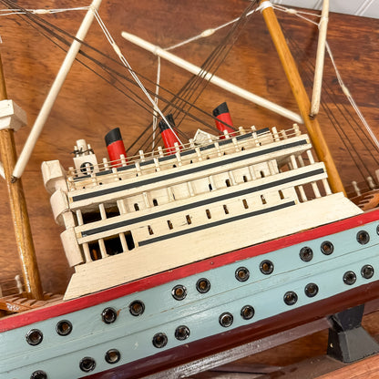 Wood Ship Model