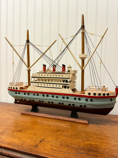 Wood Ship Model