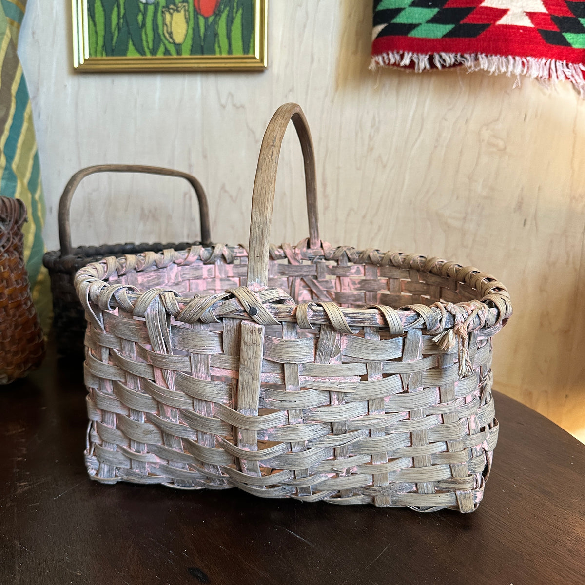 Pink Splint Basket