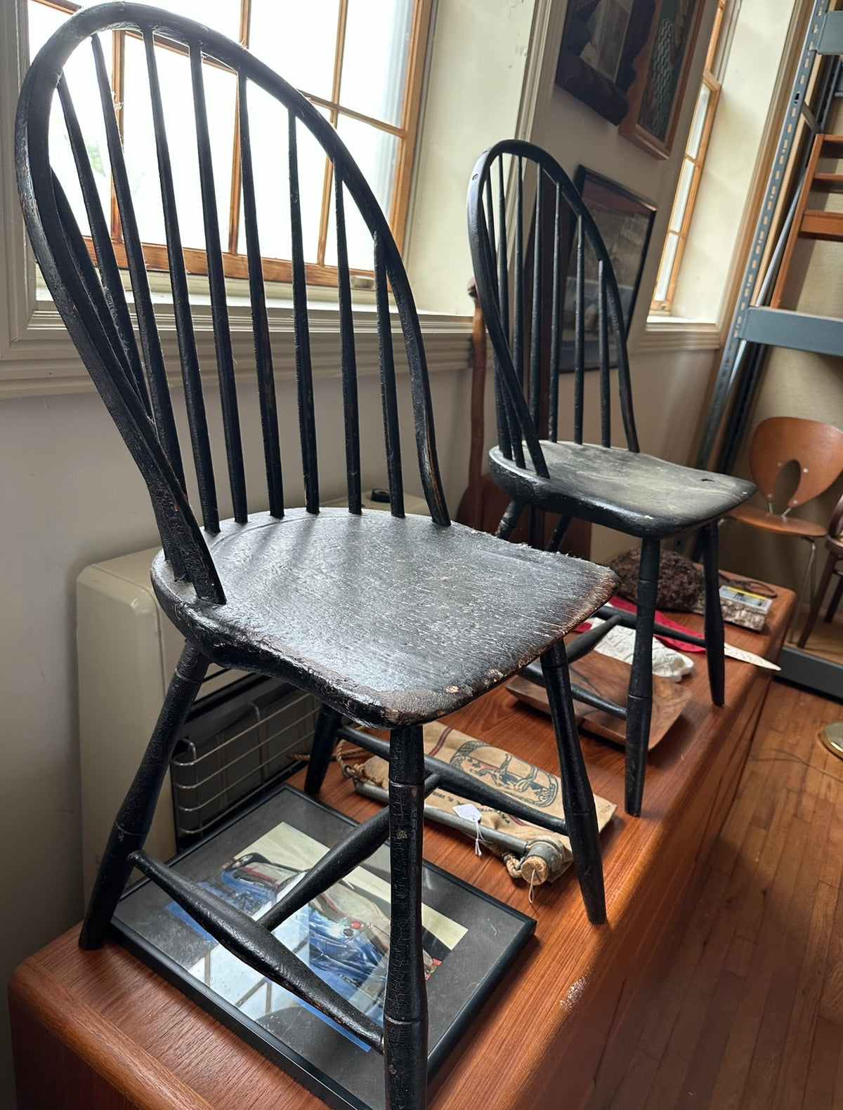 Antique Pair of Windsor Chairs