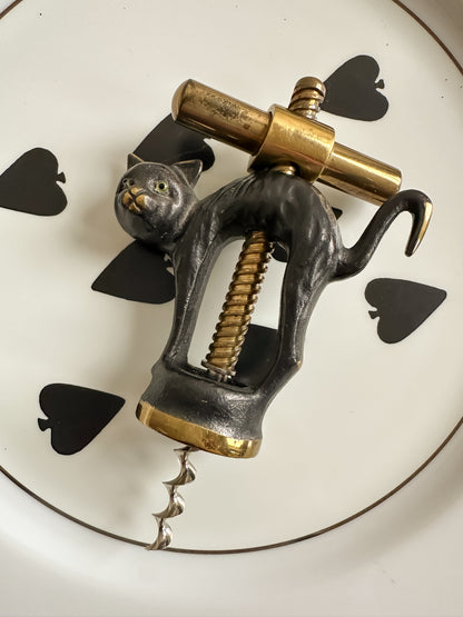 Walter Bosse Bronze Cat Corkscrew