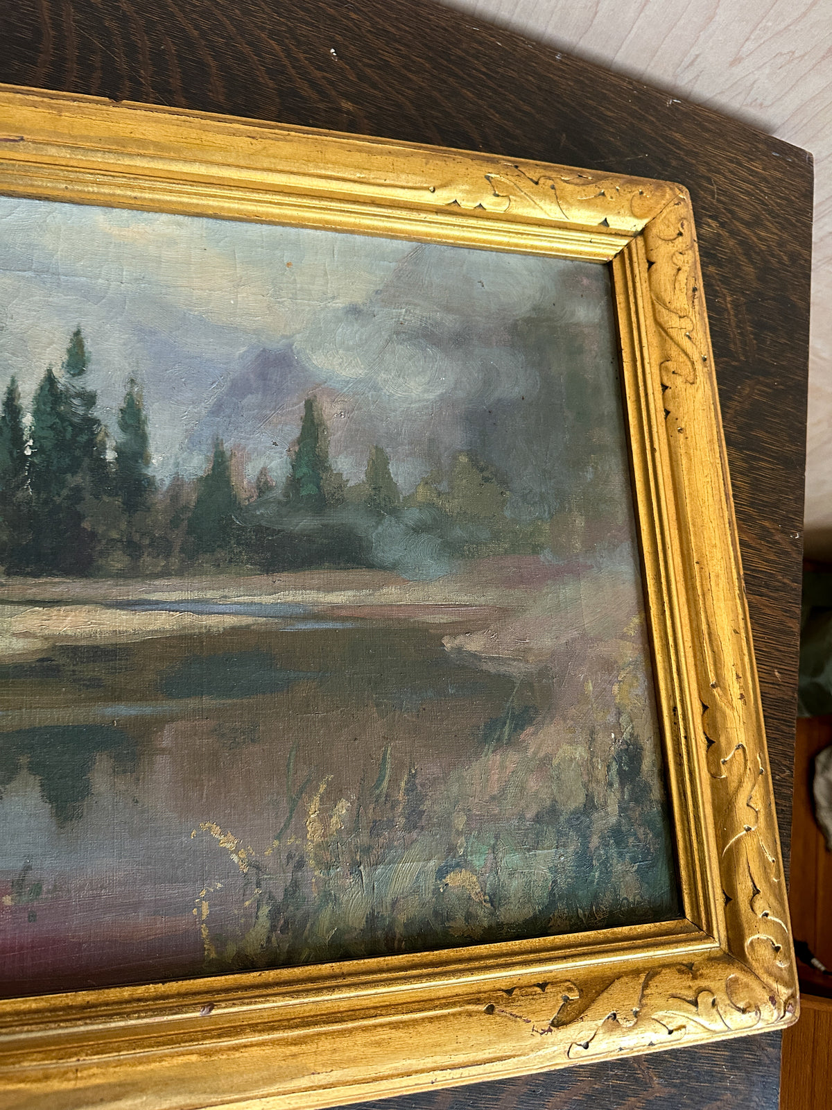 Gilt Framed Landscape