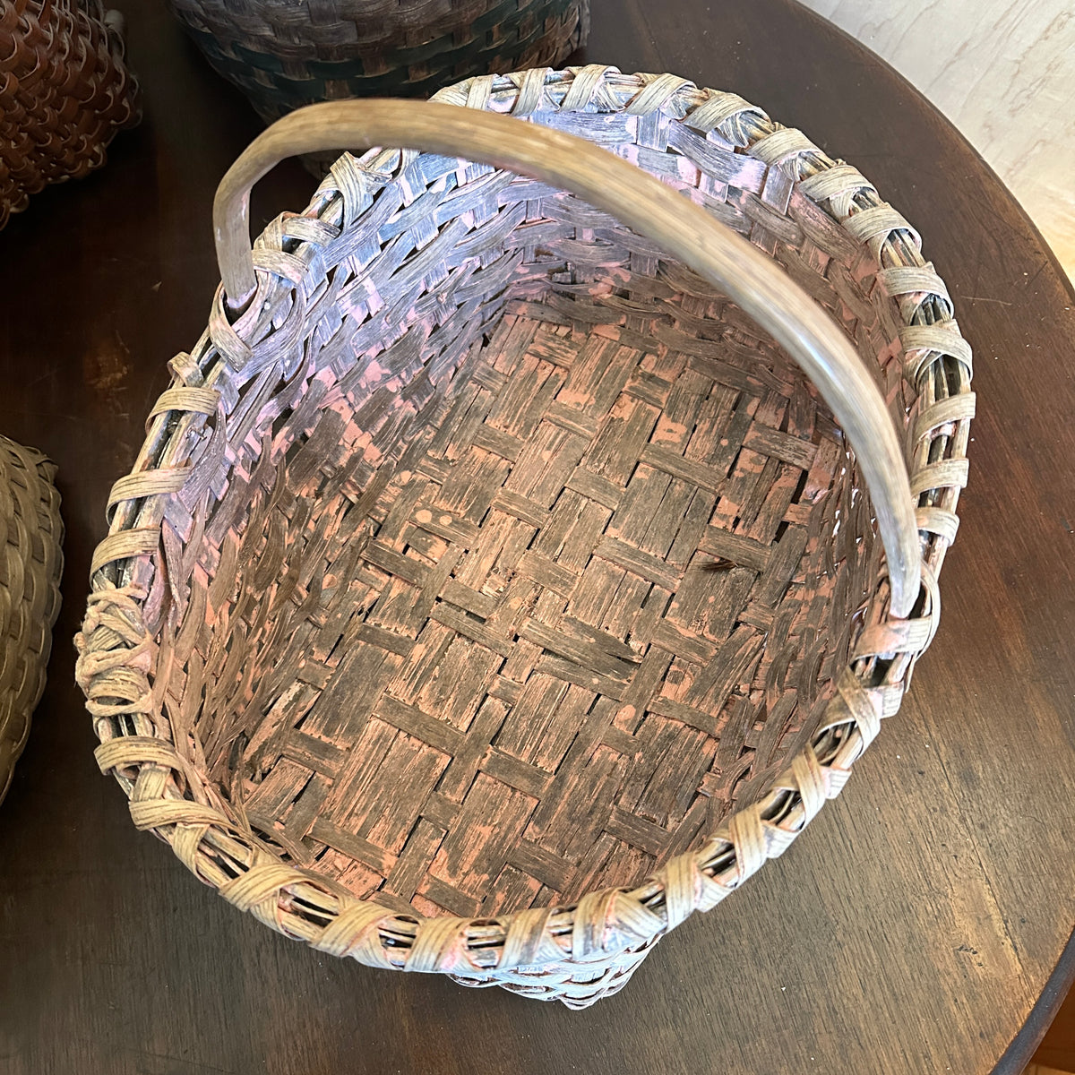 Pink Splint Basket