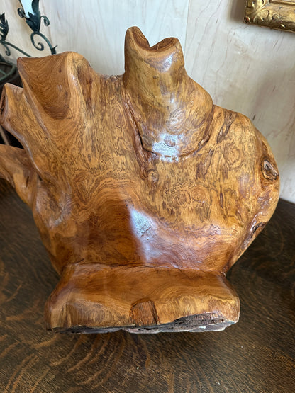 Organic Burl Bowl