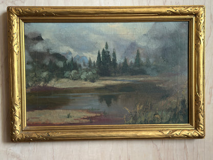 Gilt Framed Landscape