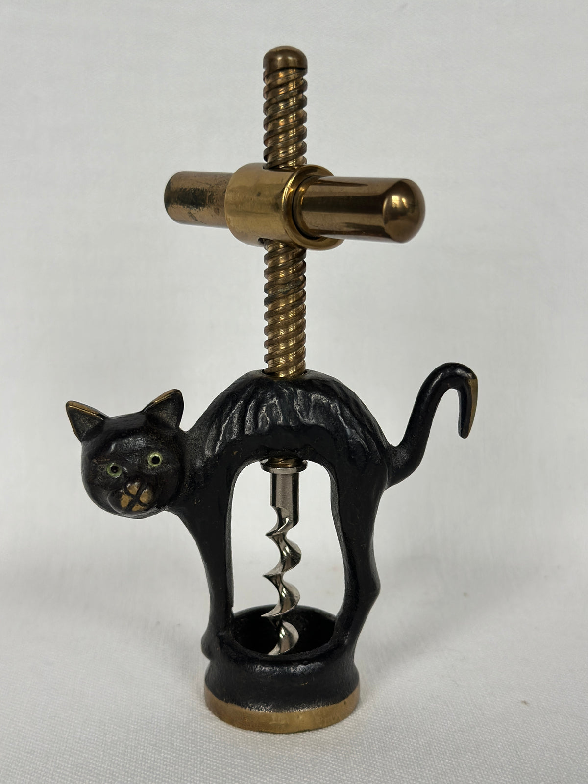 Walter Bosse Bronze Cat Corkscrew