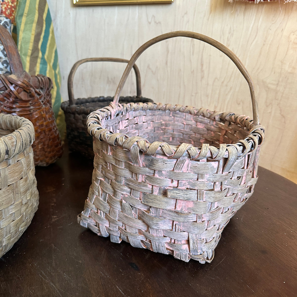 Pink Splint Basket