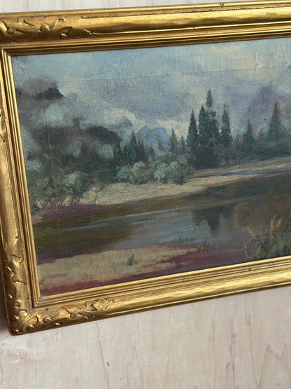 Gilt Framed Landscape